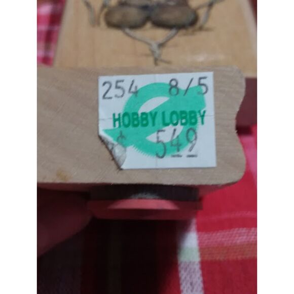 Stampabilities 2001 Rubber Stamp-THOUGHTFUL RIBBON ER 1016 Y2K Vintage Scrapbook - Picture 4 of 5